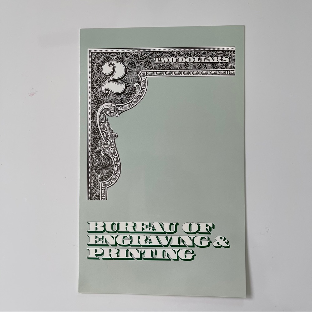 Uncut Two Dollar Bills